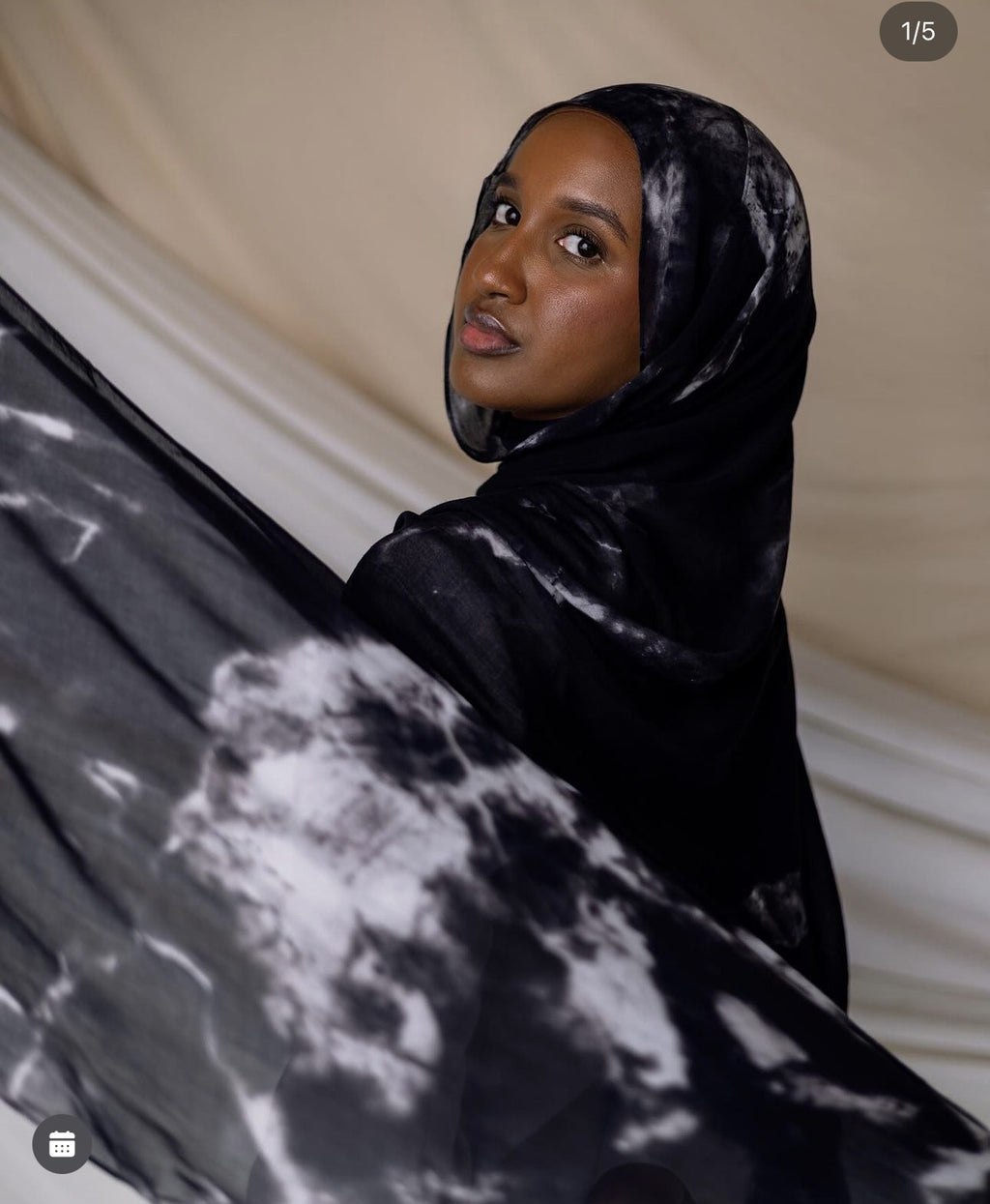 Satin Hijab Printed Shawl Headscarf 52style Above 175cm