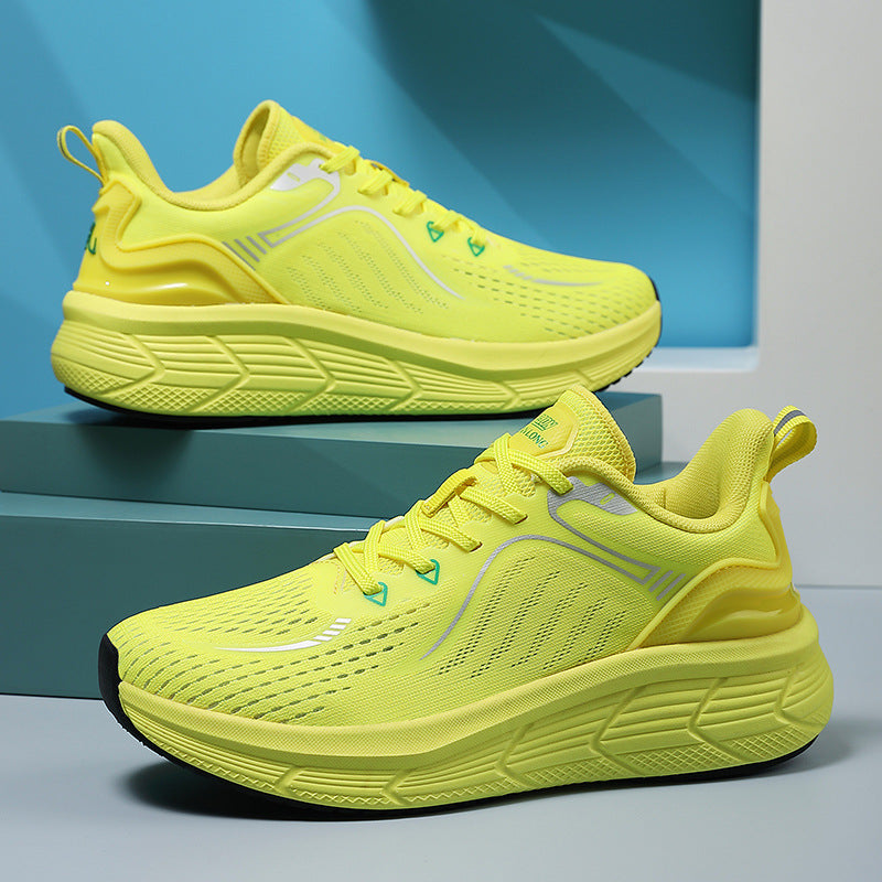 Lightweight Mesh Surface Sneaker Yellow