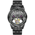 New Armor Tourbillon Mechanical Watch IK6806 Black Case