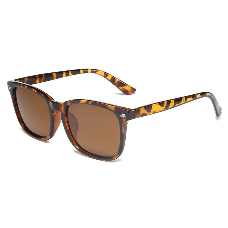 Minimalist Glasses High-definition Polarized Lenses For Men And Women Tofu Pudding Box Dried