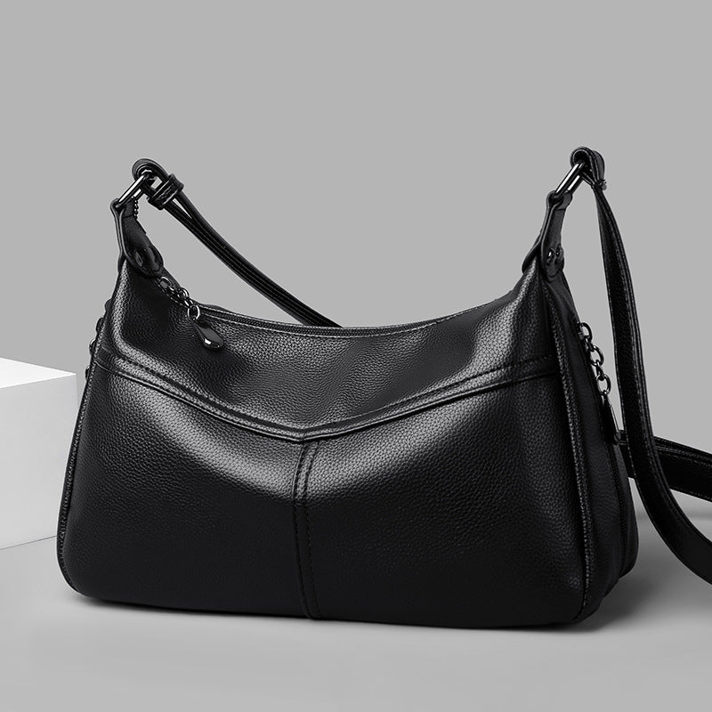 Casual Soft-surface Lightweight Large-capacity Crossbody Bag