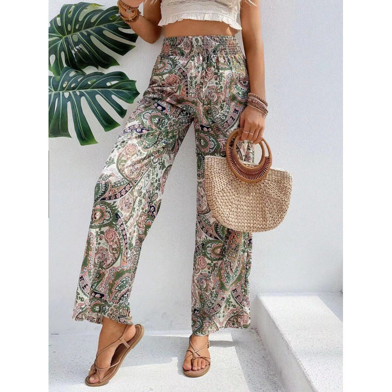 Casual Beach Pants Apricot
