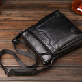 Men Messenger Bags Black