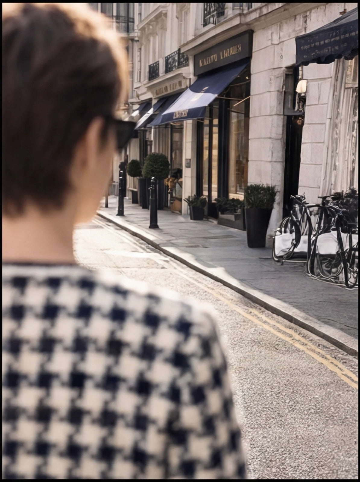 Houndstooth Small Fragrance Jacket