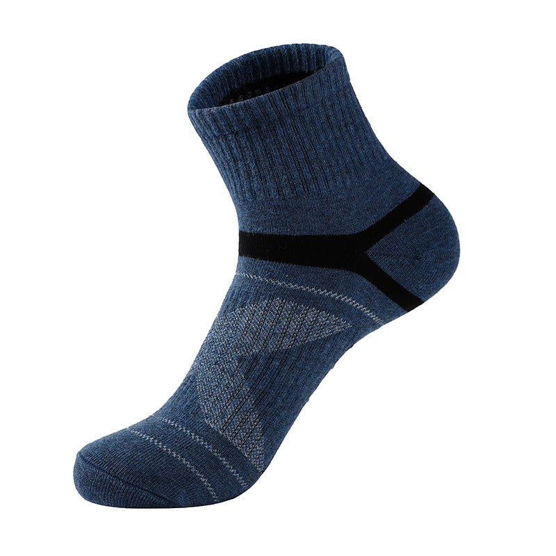Sports socks basketball socks Blue One size