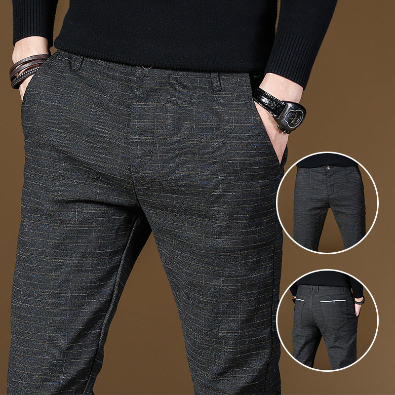 High Quality Men Pants Black