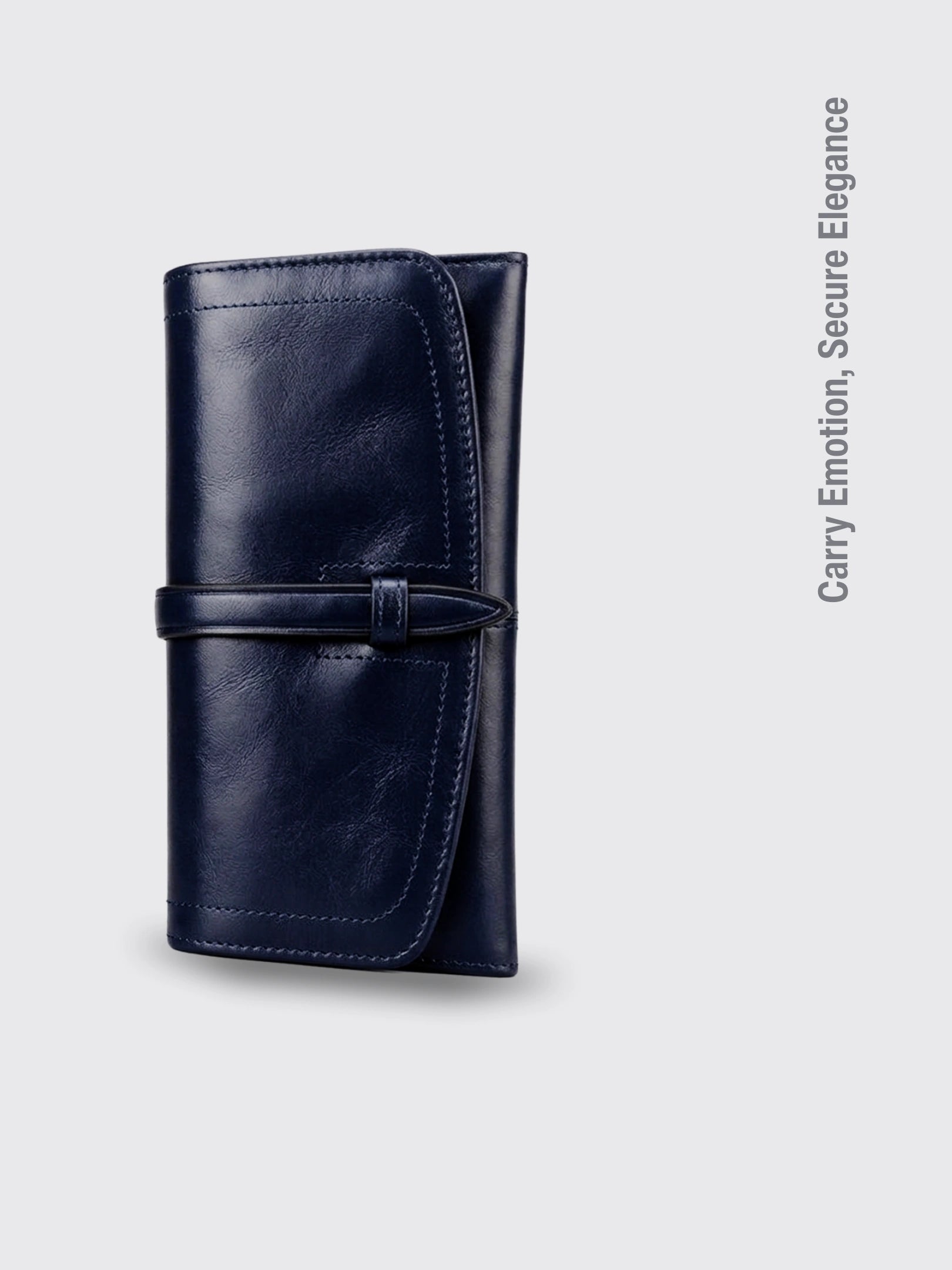 Long Zipper Retro Womens Wallet