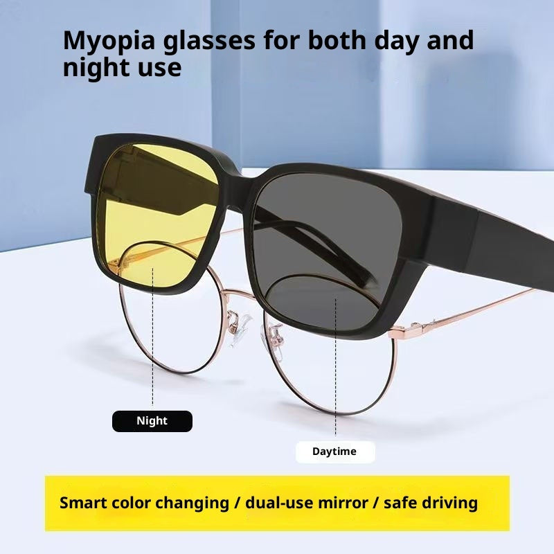 Night Vision Glasses For Driving At Night To Prevent High Beams Single Glasses Yellow Night Vision