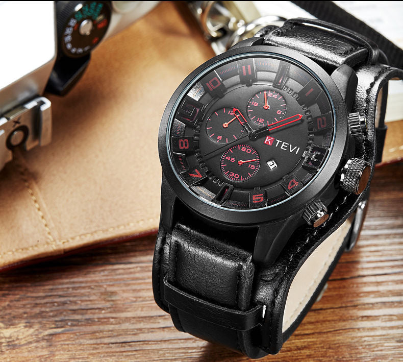 Mens Watch With A Bold Large Dial