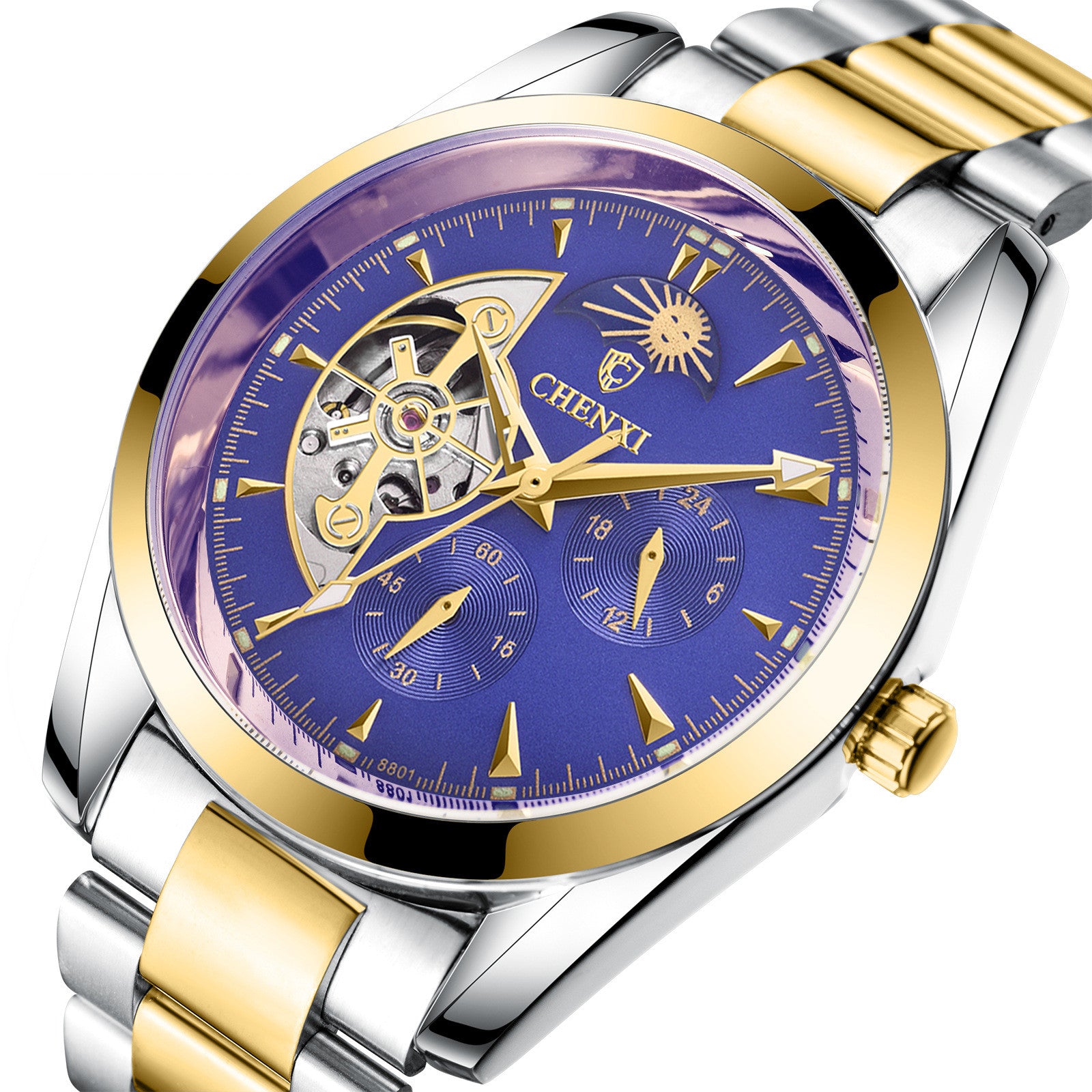 Men's Business Mechanical Watch Blue