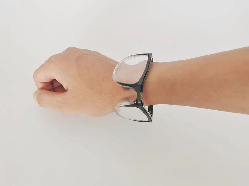 Reading Glasses Wrist Neck Hanging Black