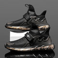 Men's Leather Sneakers Black