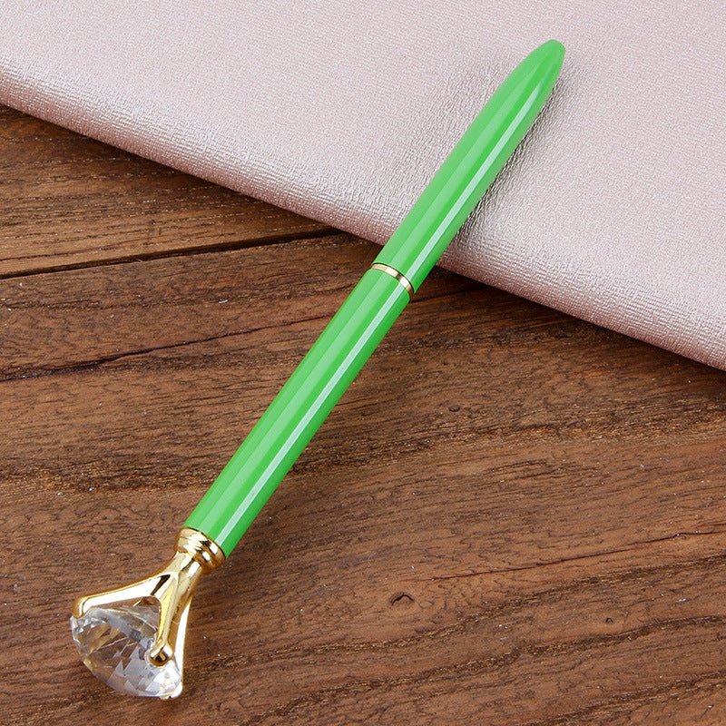 Metal Ballpoint Pen Green Big drill pen 1.0