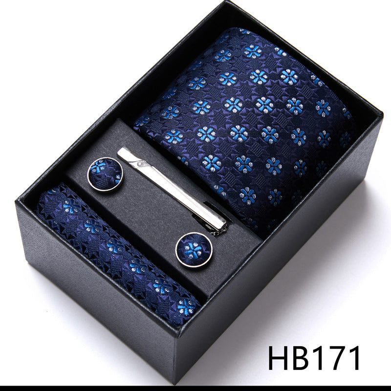 Men'S Tie Six-Piece Suit Gift Box Group Tie Business Formal Wedding Tie 6 Style