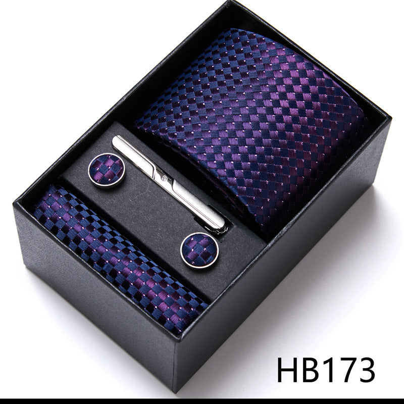 Men'S Tie Six-Piece Suit Gift Box Group Tie Business Formal Wedding Tie 8 Style