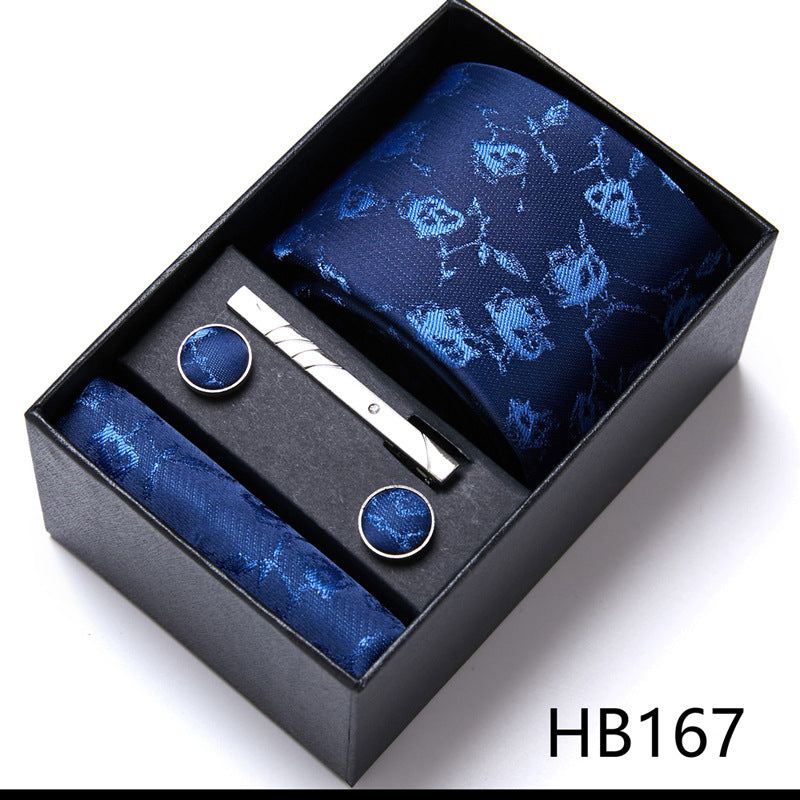 Men'S Tie Six-Piece Suit Gift Box Group Tie Business Formal Wedding Tie 2 Style