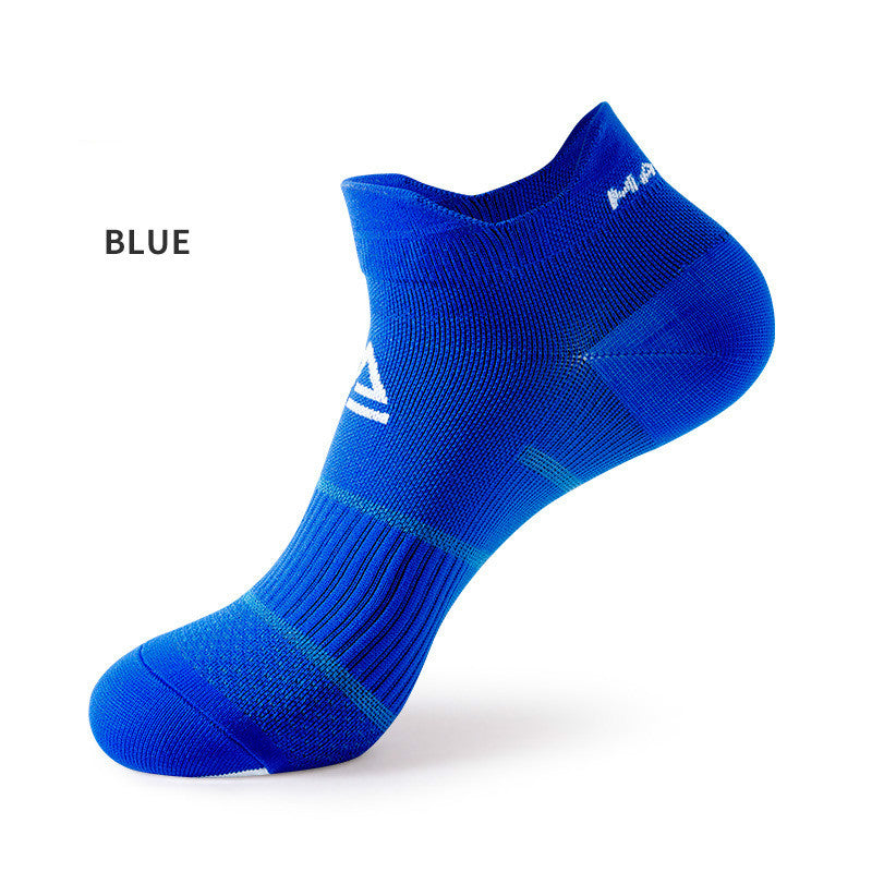 Socks Men And Women Shallow Mouth Socks Thin Socks Blue