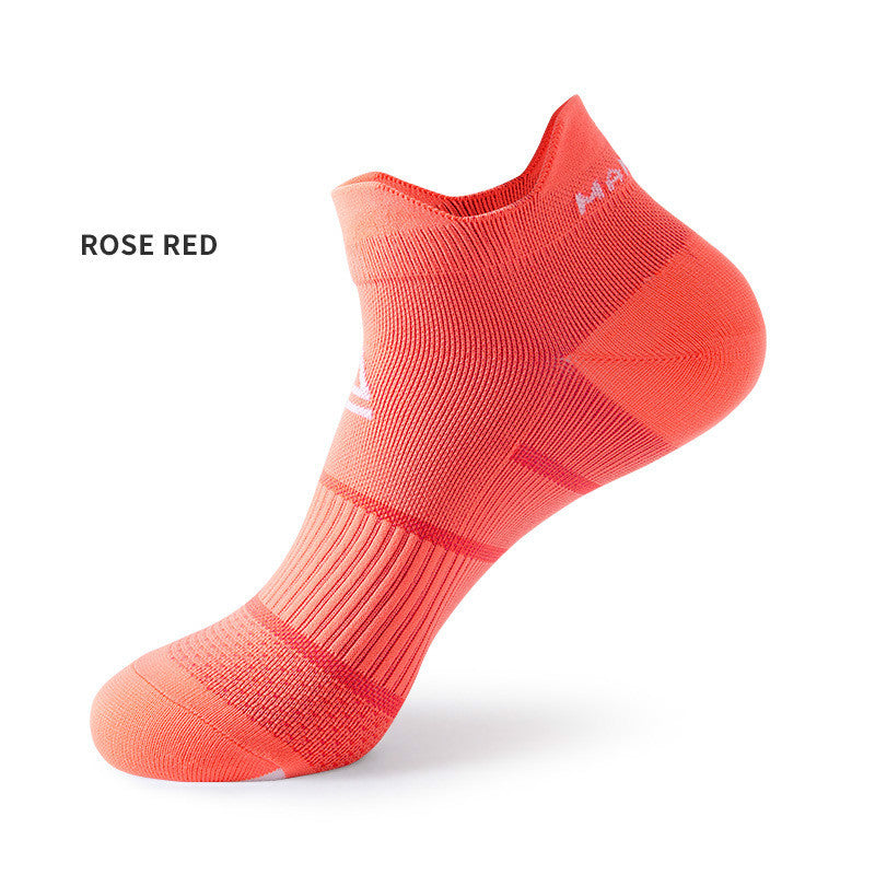 Socks Men And Women Shallow Mouth Socks Thin Socks Orange