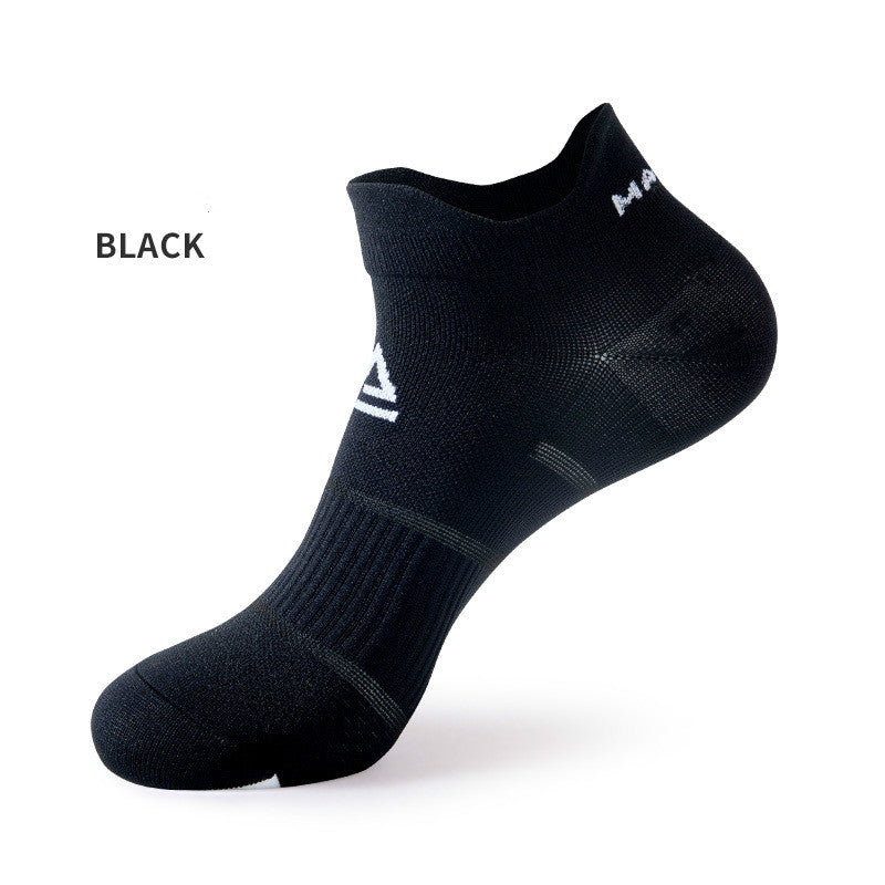 Socks Men And Women Shallow Mouth Socks Thin Socks Black