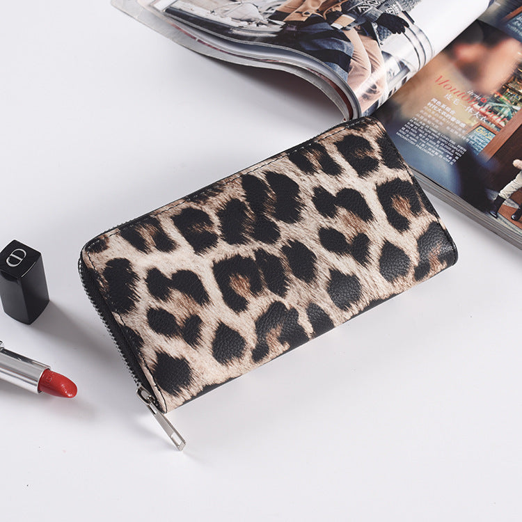 Long Zipper Women Wallet