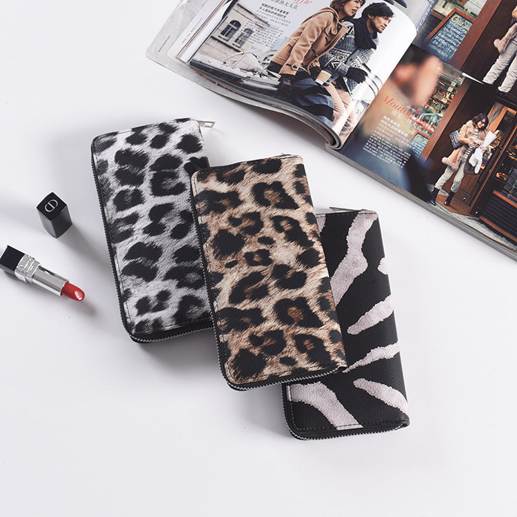 Long Zipper Women Wallet