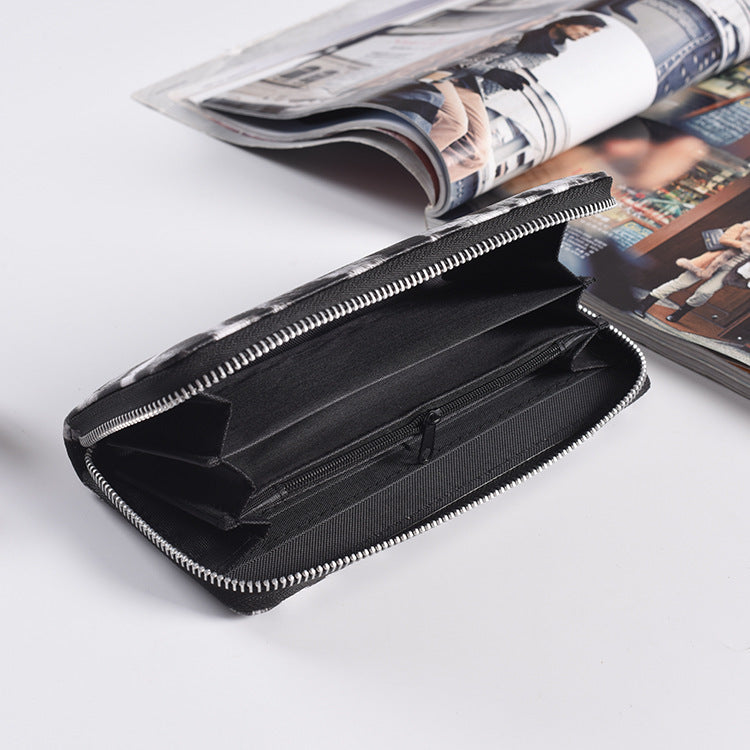 Long Zipper Women Wallet
