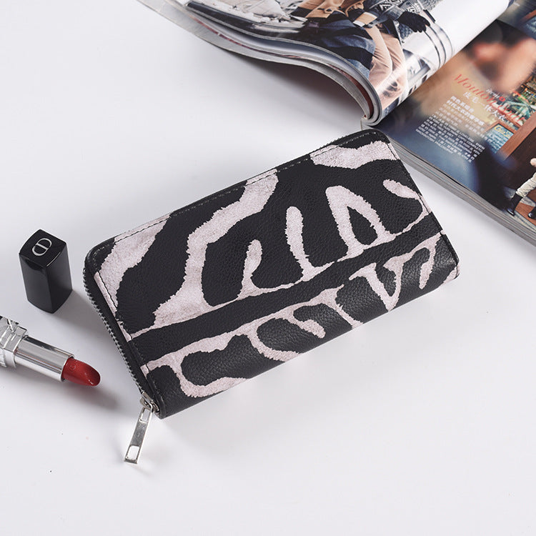 Long Zipper Women Wallet C