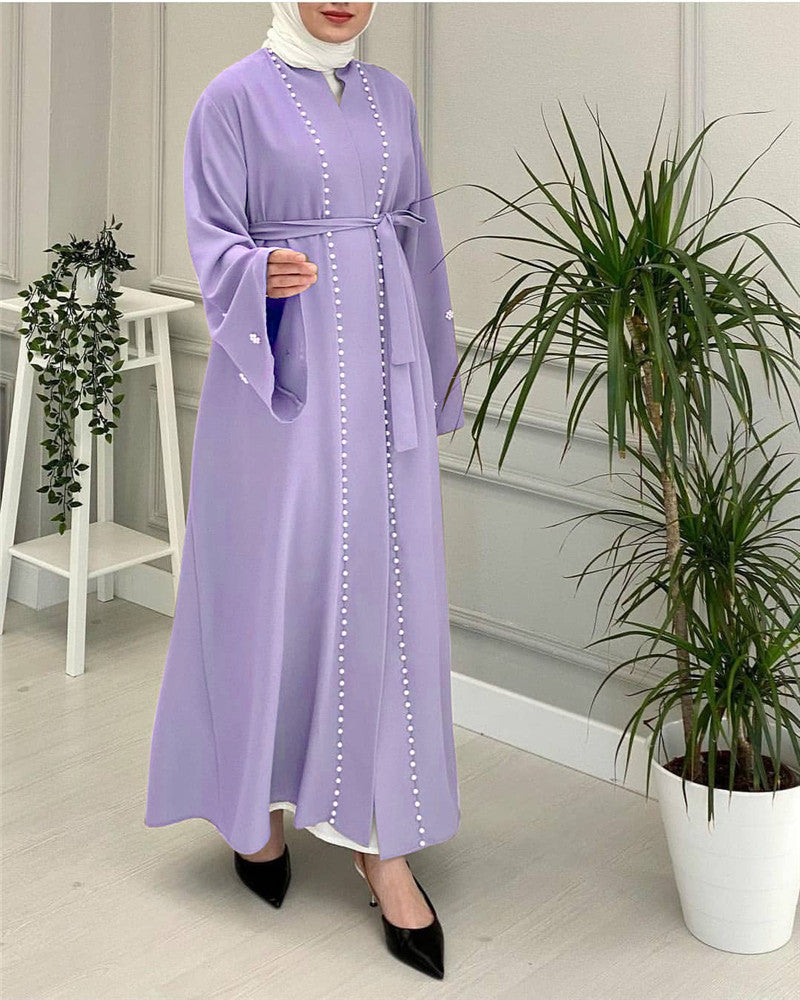Eid Kaftan Moroccan Abaya Purple