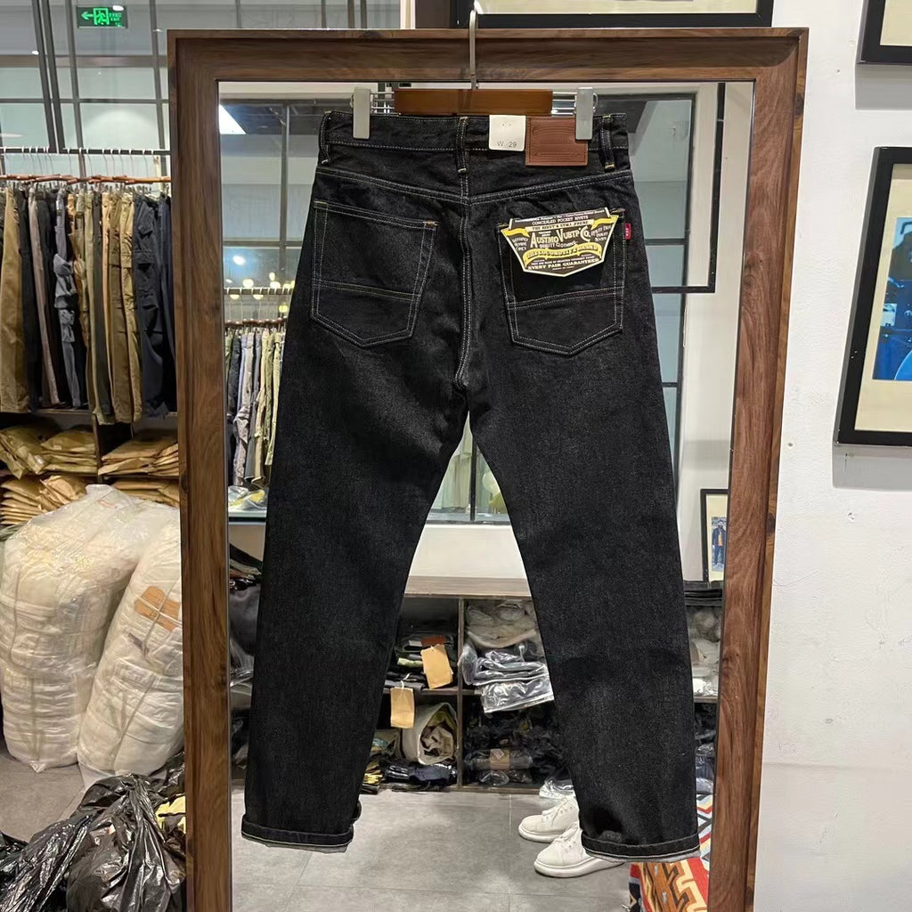 Casual Pants Thickened Long Pants Men Black