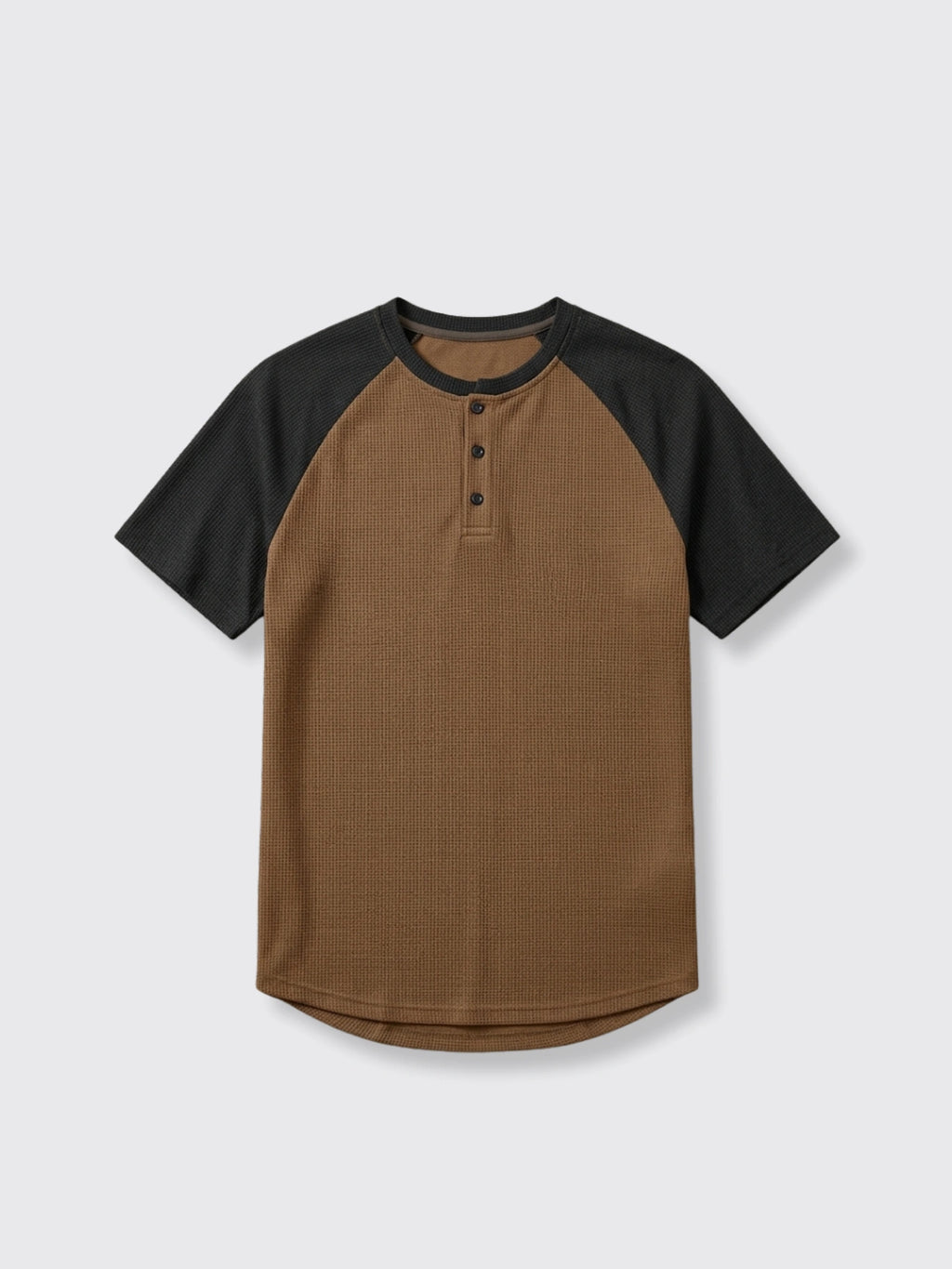 Short-Sleeve Shirt Dark Brown 2XL