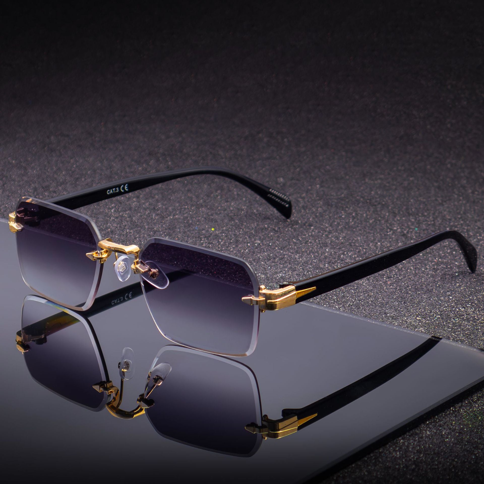 Men's Frameless Fashion Sunglasses