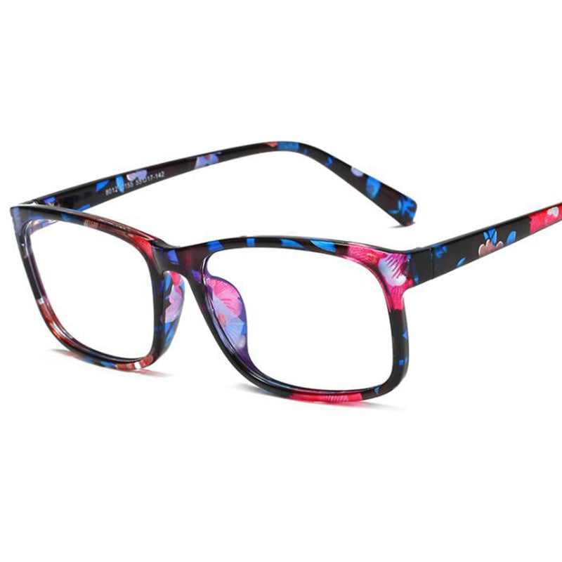 Anti-blue glasses student glasses Floral