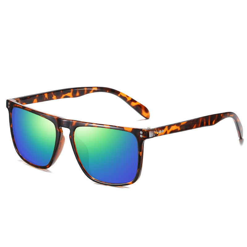 Polarized sunglasses glasses Blue and green