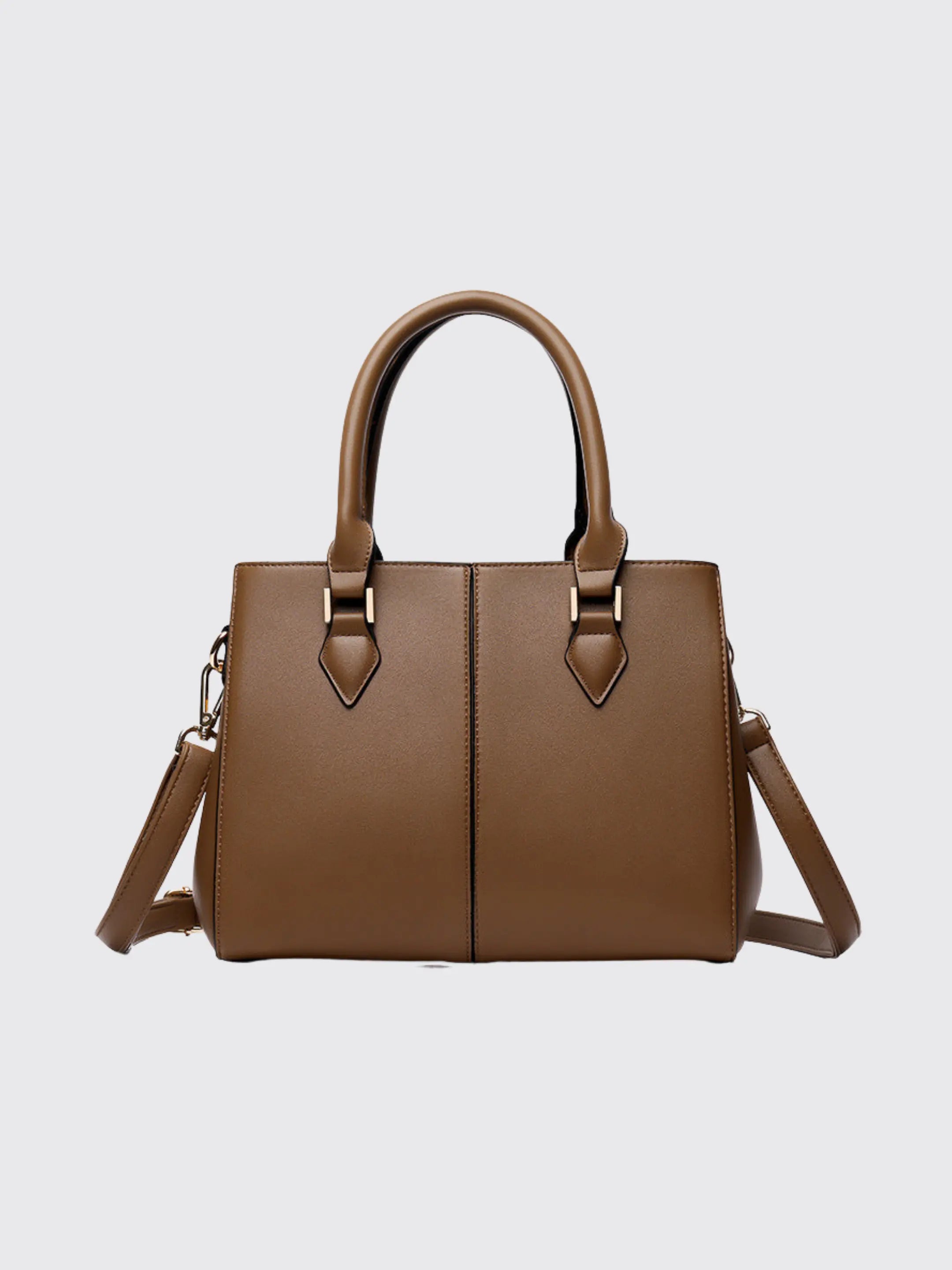 Commuter Soft Leather Large-Capacity Crossbody Shoulder Bag