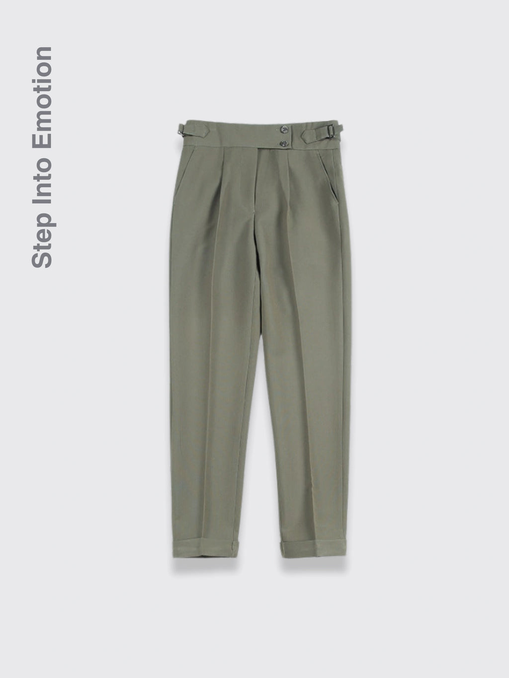 British Style Business Formal Wear Suit Pants Men Green 29