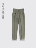 British Style Business Formal Wear Suit Pants Men Green 29