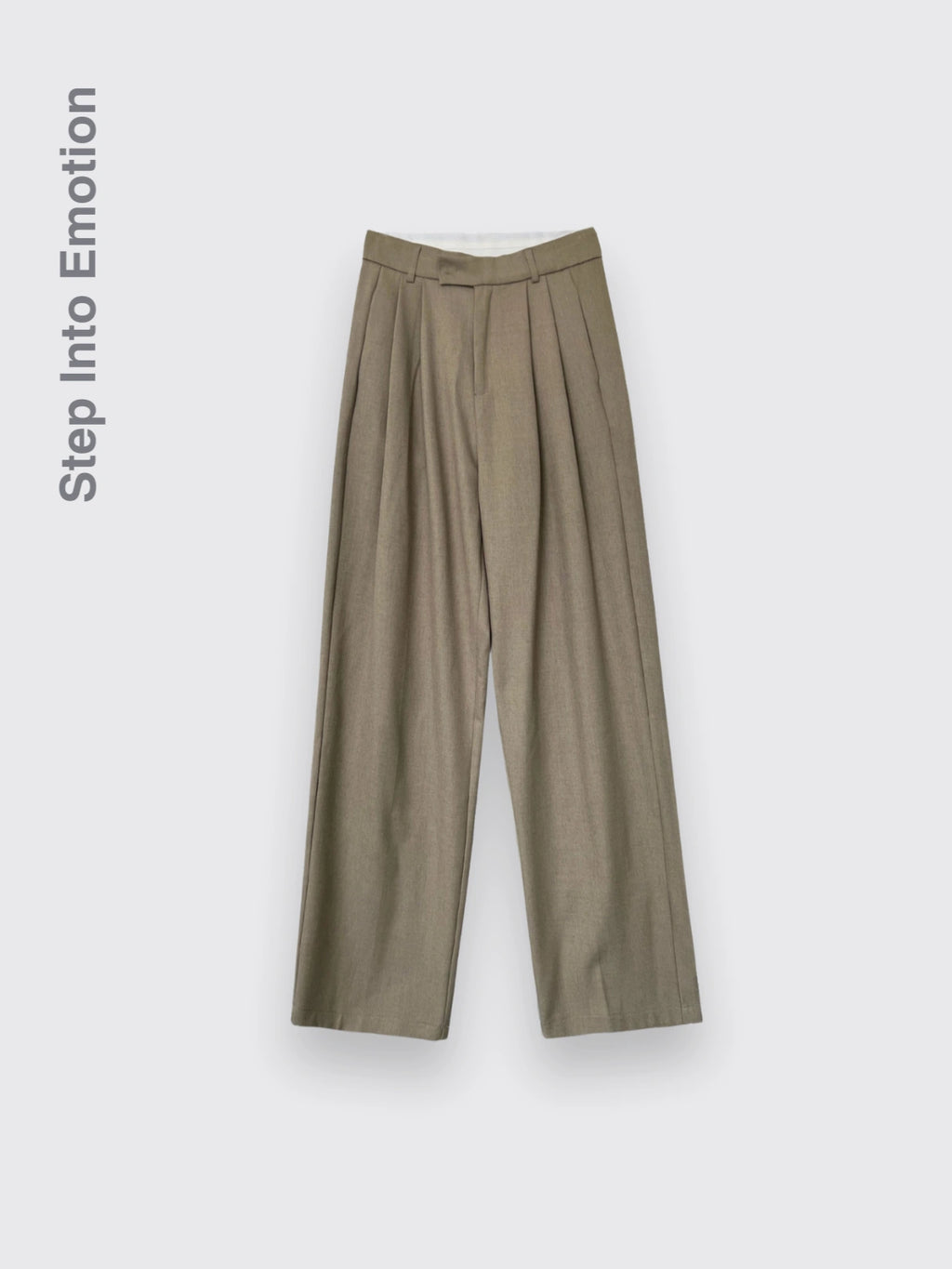 Loose Old Money Style Suit Pants