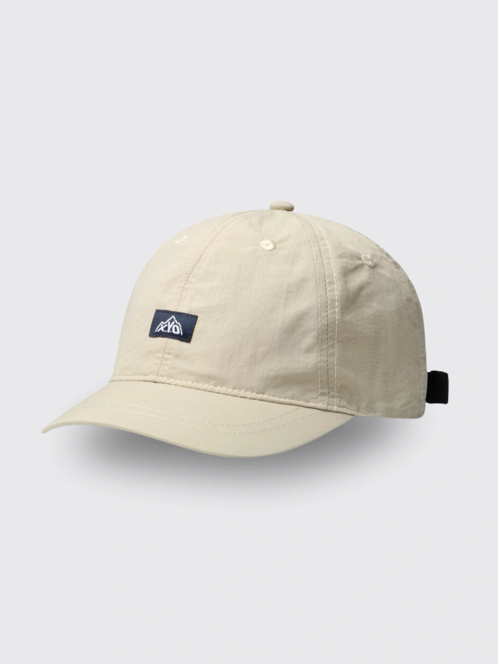 Simple Versatile American Retro Short-brim Cap Beige Adjustable