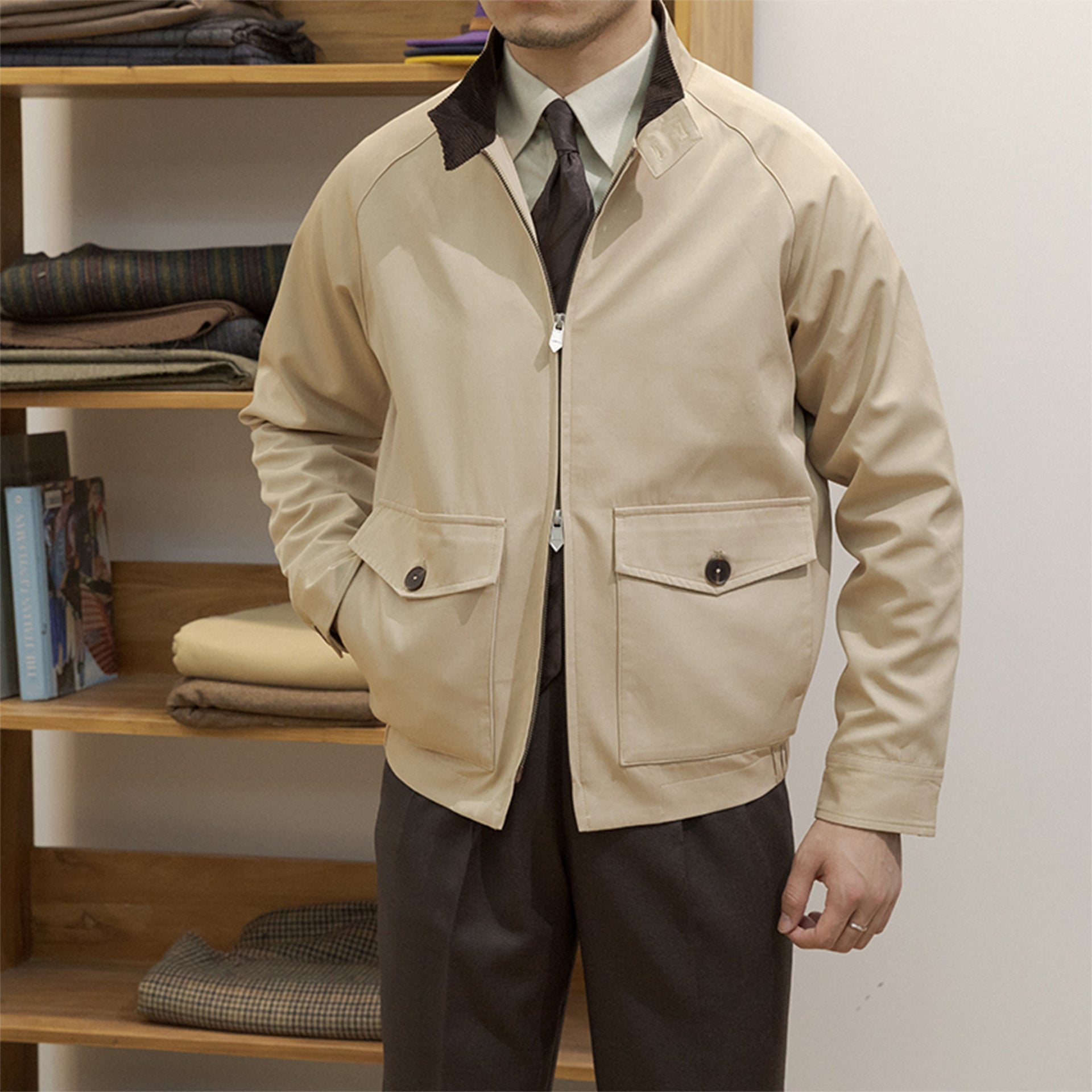 Harrington Casual Short Coat