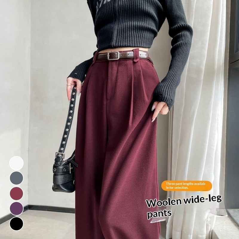 High-end Wool Suit Pants