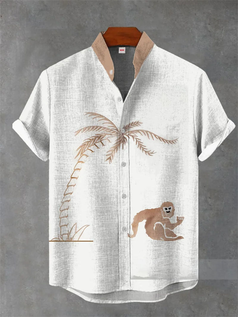 Printed Hawaiian Casual Shirt VD4152