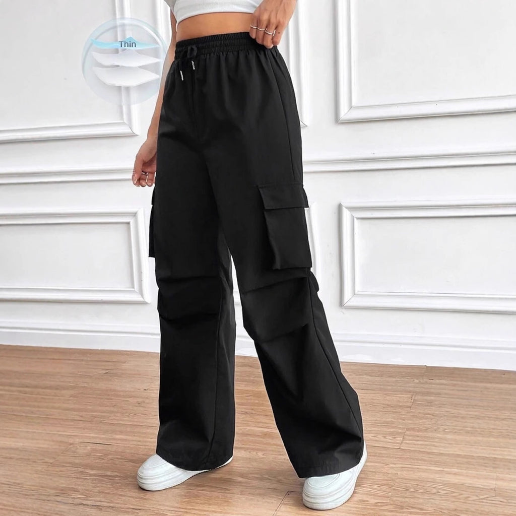 Workwear-style Commuter Pants Black
