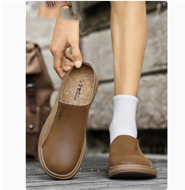 Leather Sandals Men
