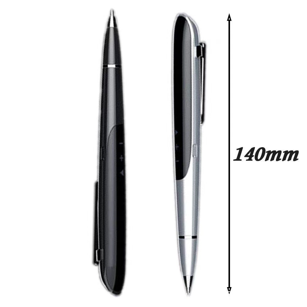 Lossless Writable Recording Pen With Display Screen Silver English Version