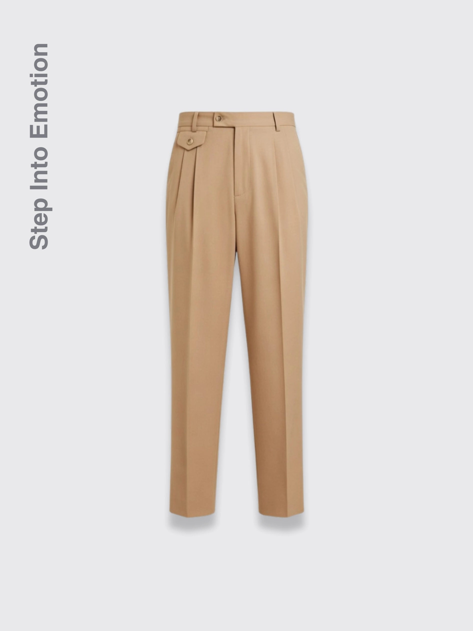 Commuting Italian Style Casual Pants For Men