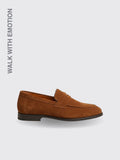 Nubuck Leather Shoes Dark brown 37