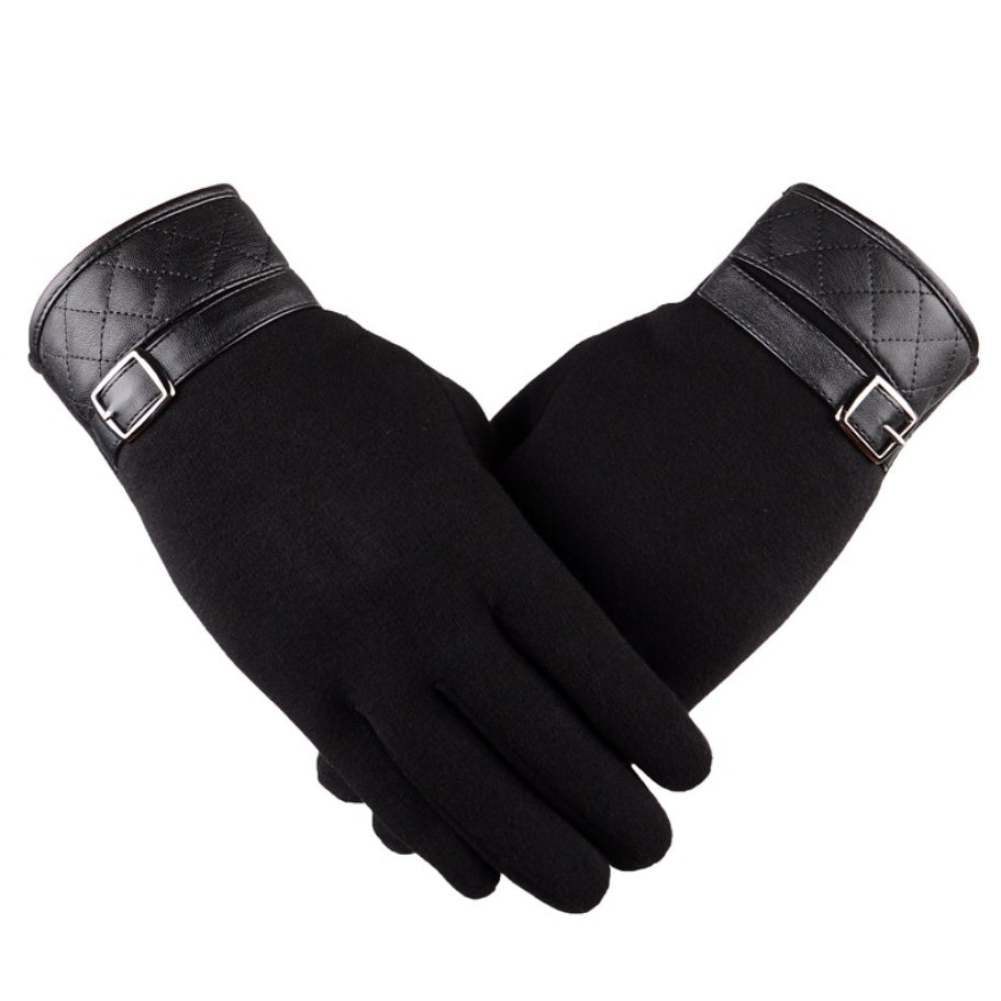 Winter touch screen gloves Black
