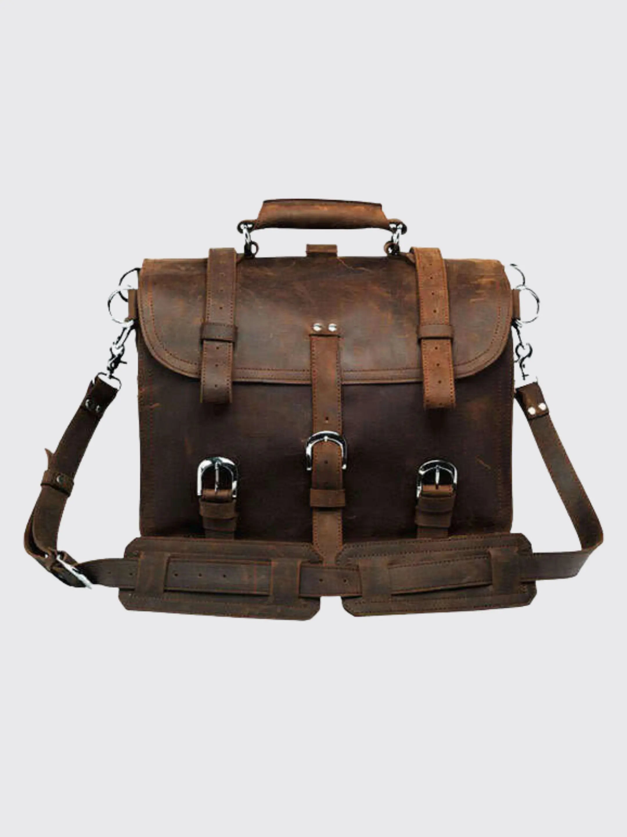 Leather bag, Shoulder Messenger Bag