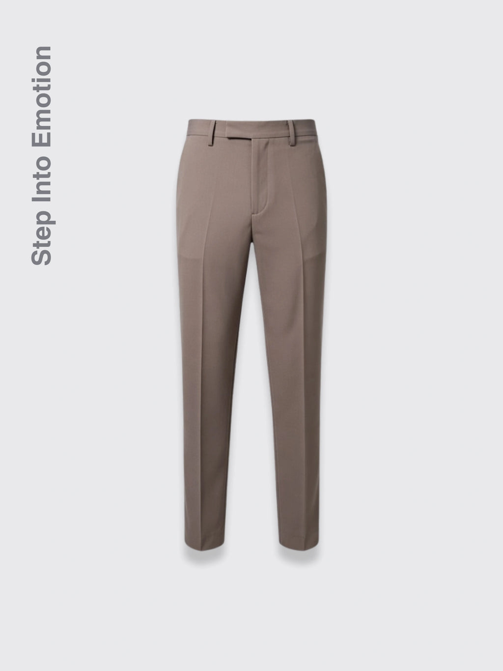 British-style Dapper Mens Dress Pants For Men Brown 28