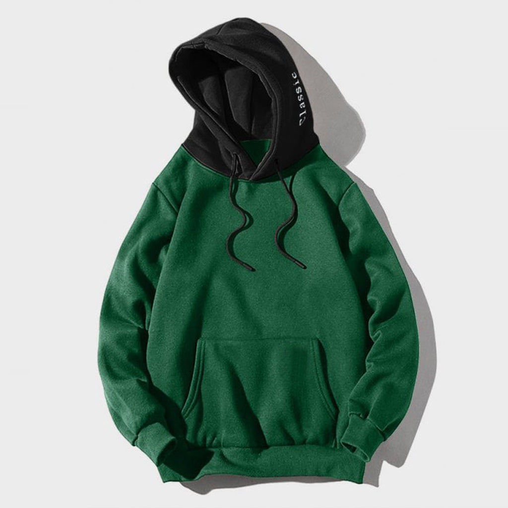 Thick Sweater Hoodie For Men And Women Green